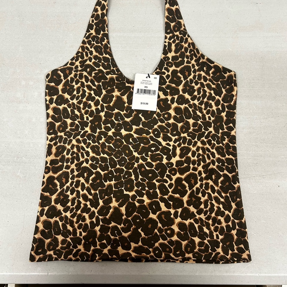 Leopard Print Tote Bag